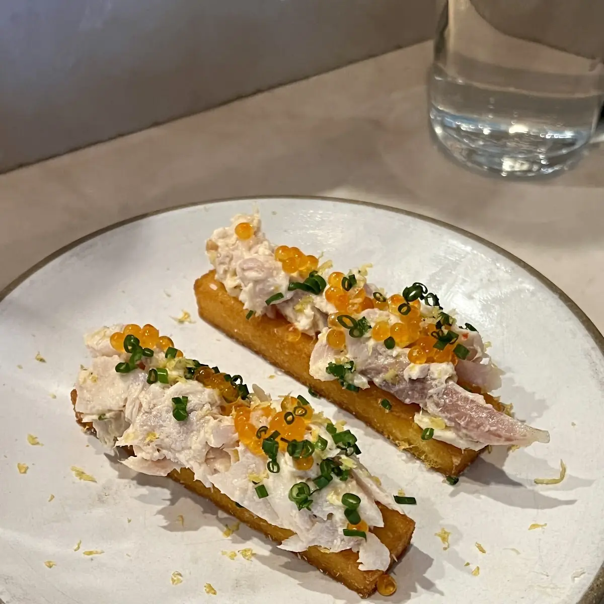 Tuna Tartare & Bottarga on Toast