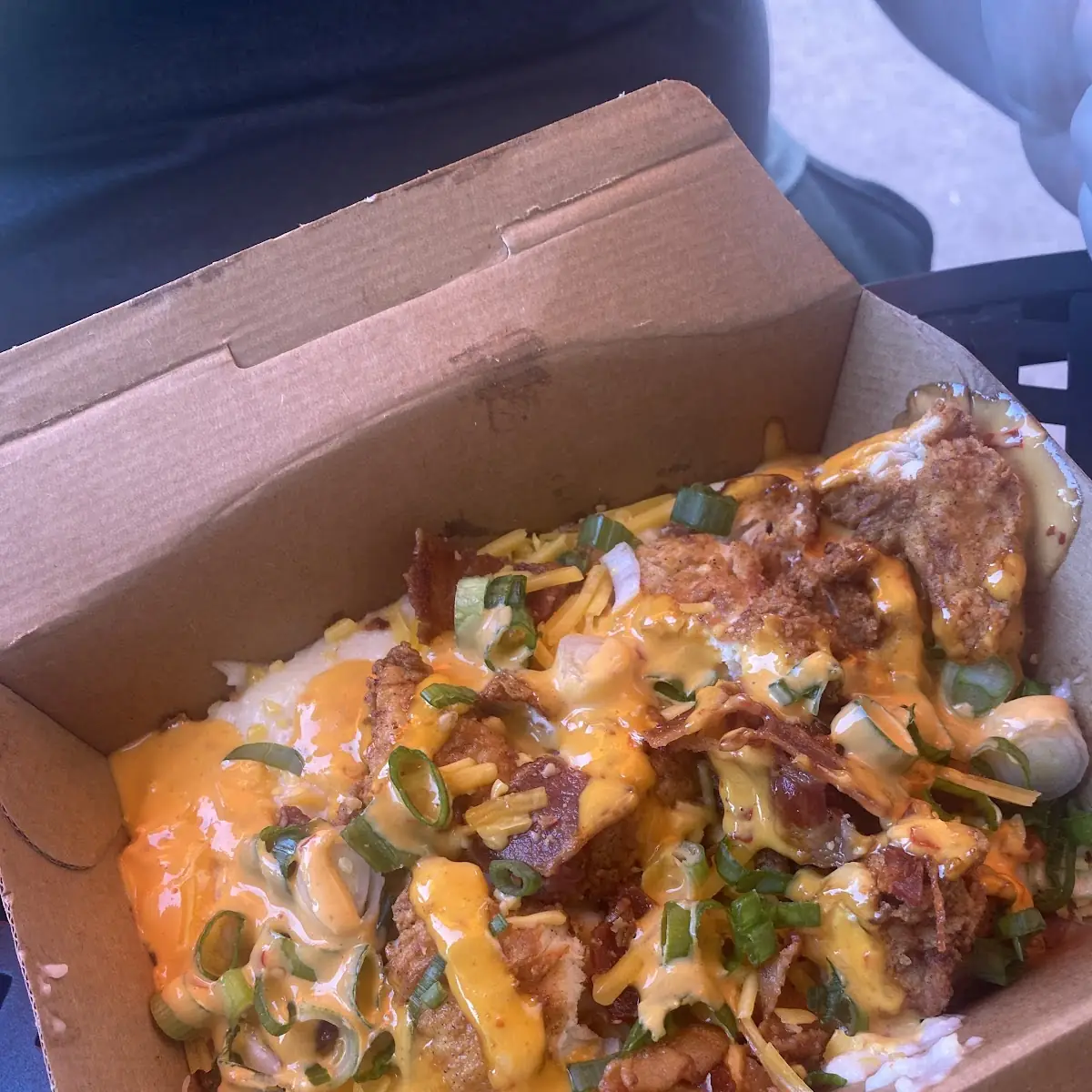 Chicken Grits Bowl