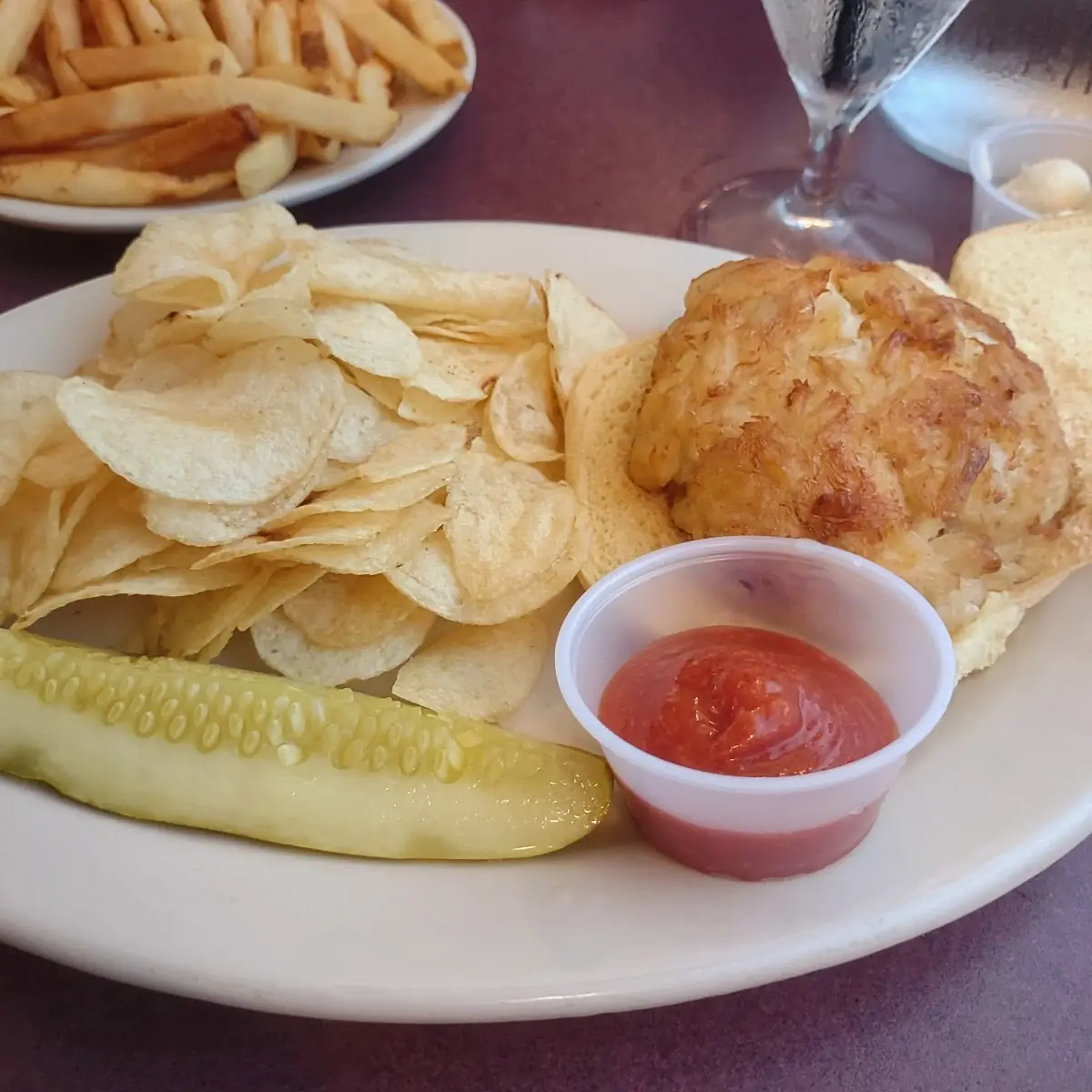 Crab Cake Sandwich