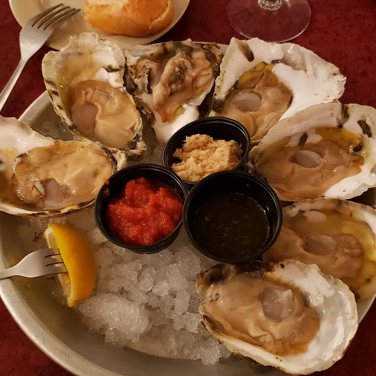Oysters on the 1 2 Shell