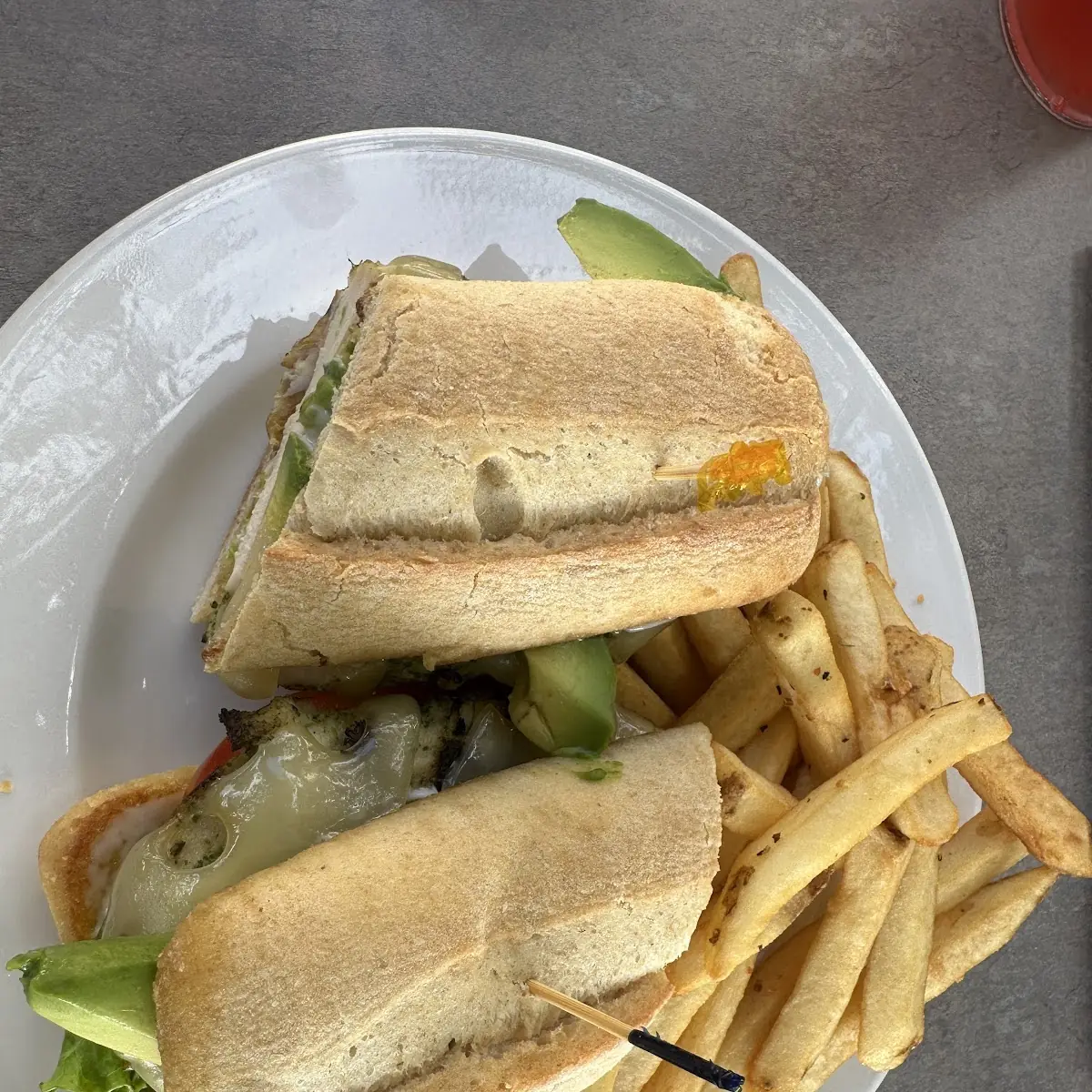 Chicken Pesto Sandwich