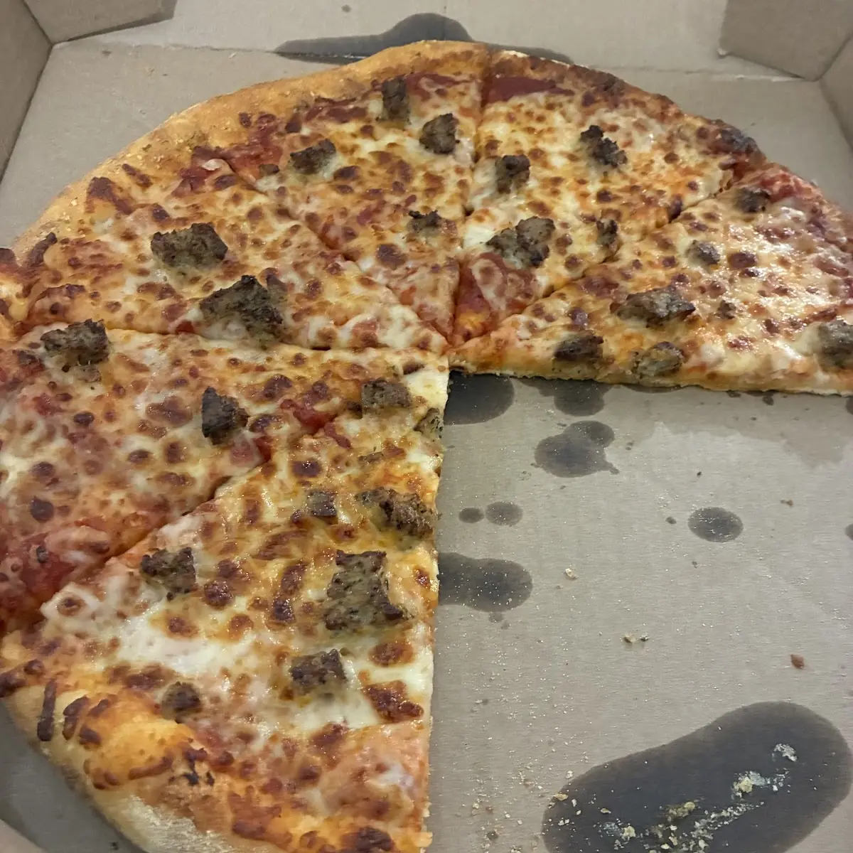 Large Sausage Pizza