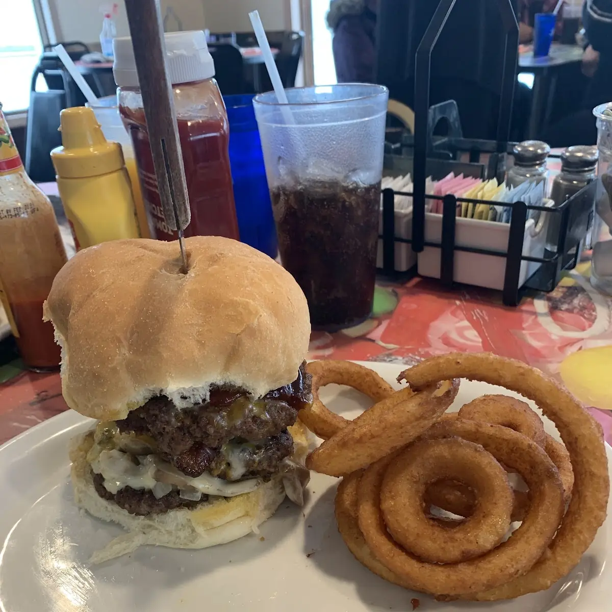 Deans Double Burger