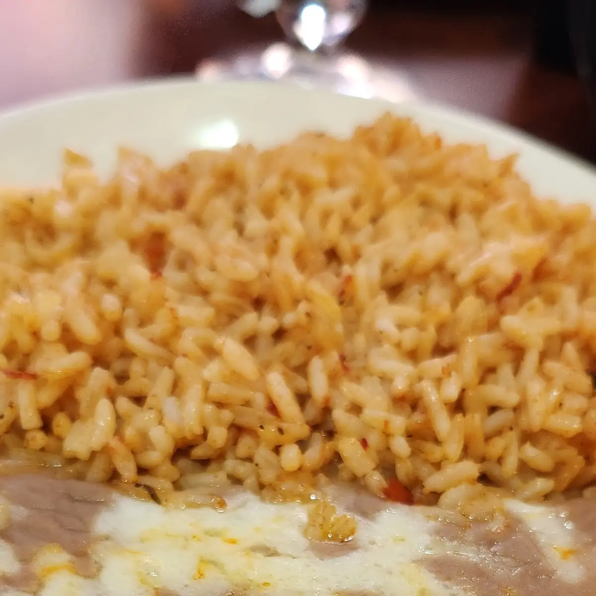 side refried beans