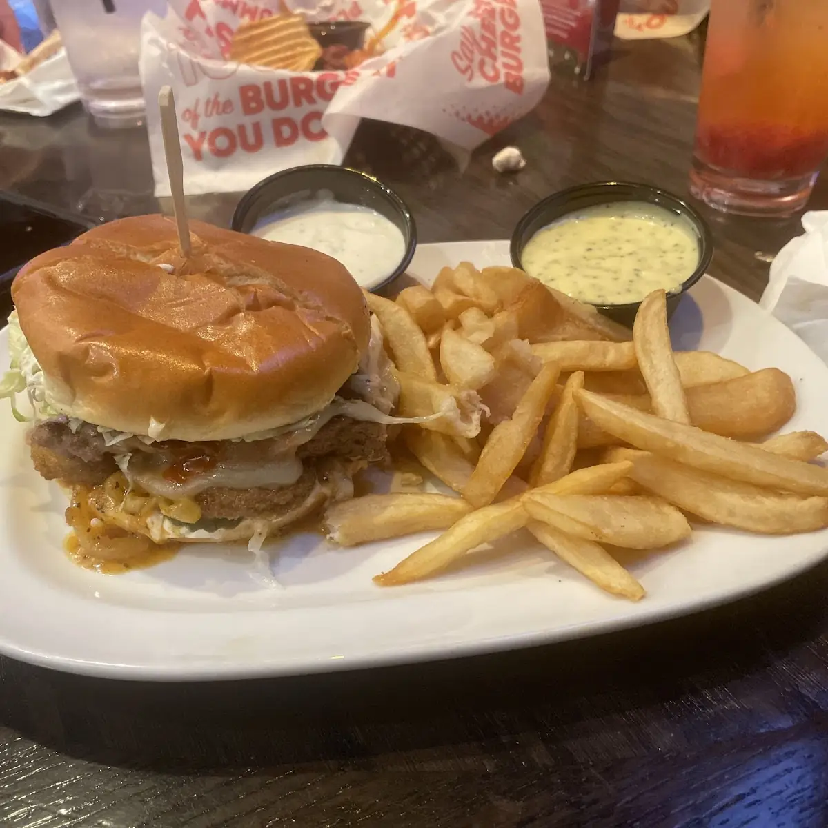 Whiskey River BBQ Chicken Sandwich