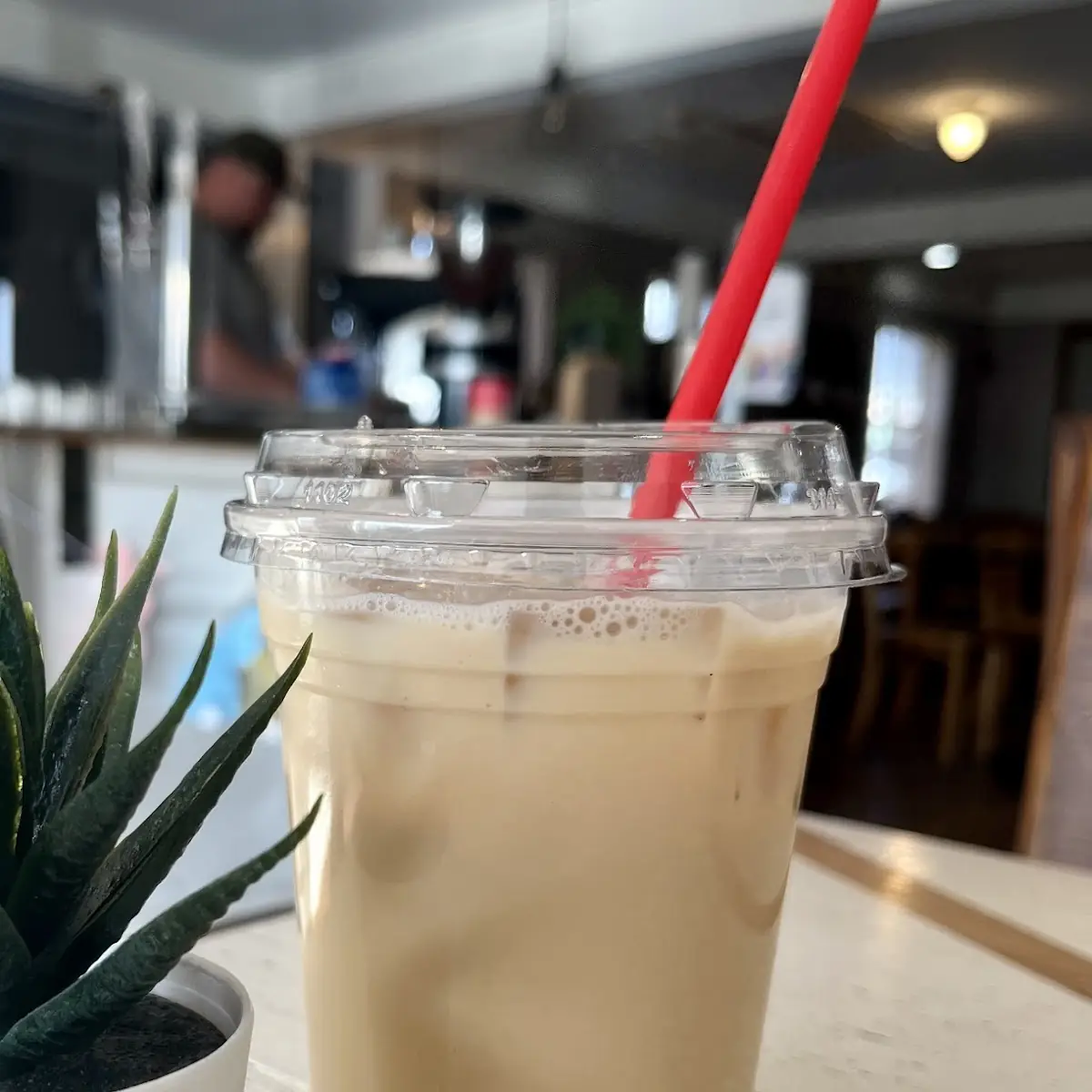 Iced Lavender Mocha