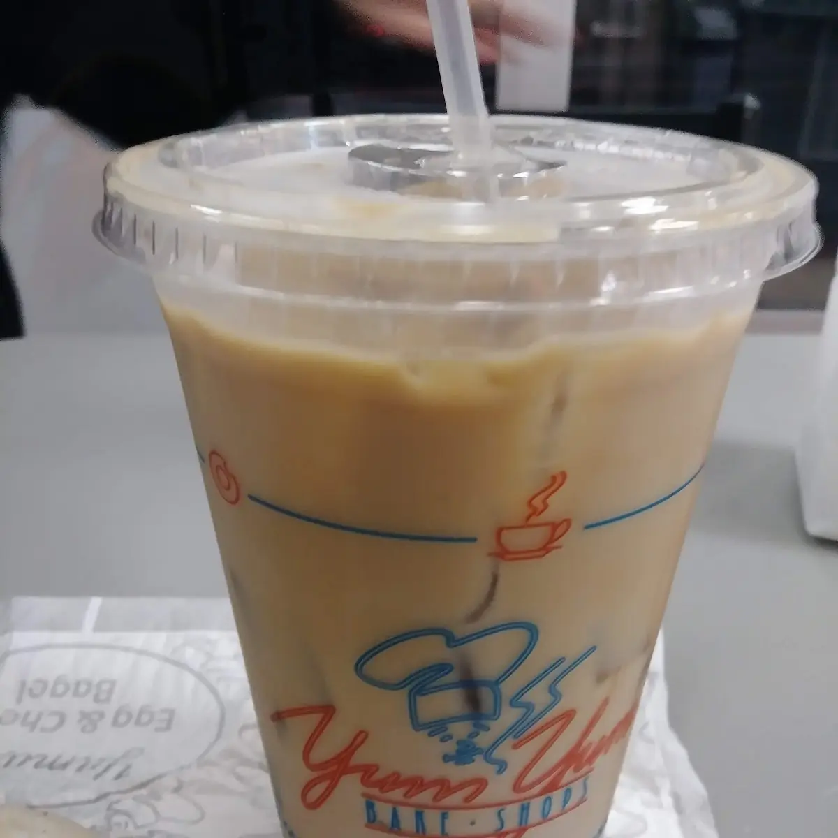 Large Iced Mocha Coffee