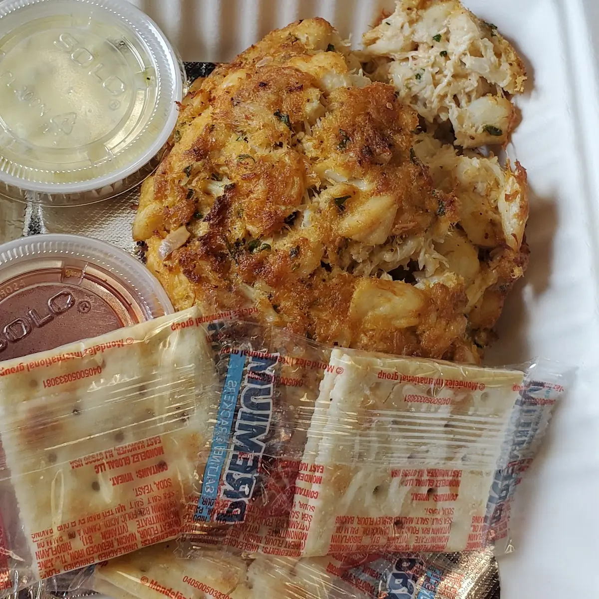 Crab Cake Platter