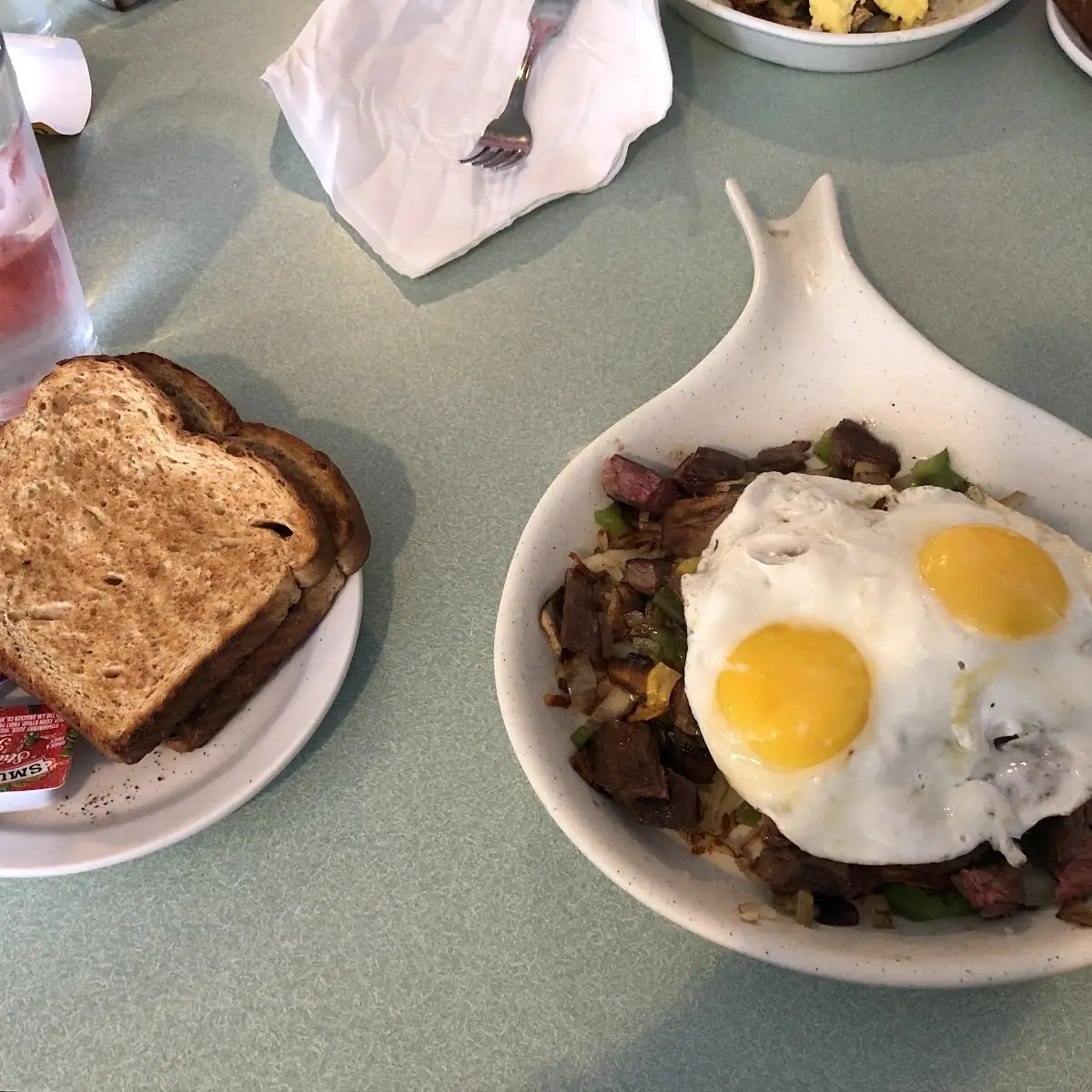 Chopped Steak & Eggs
