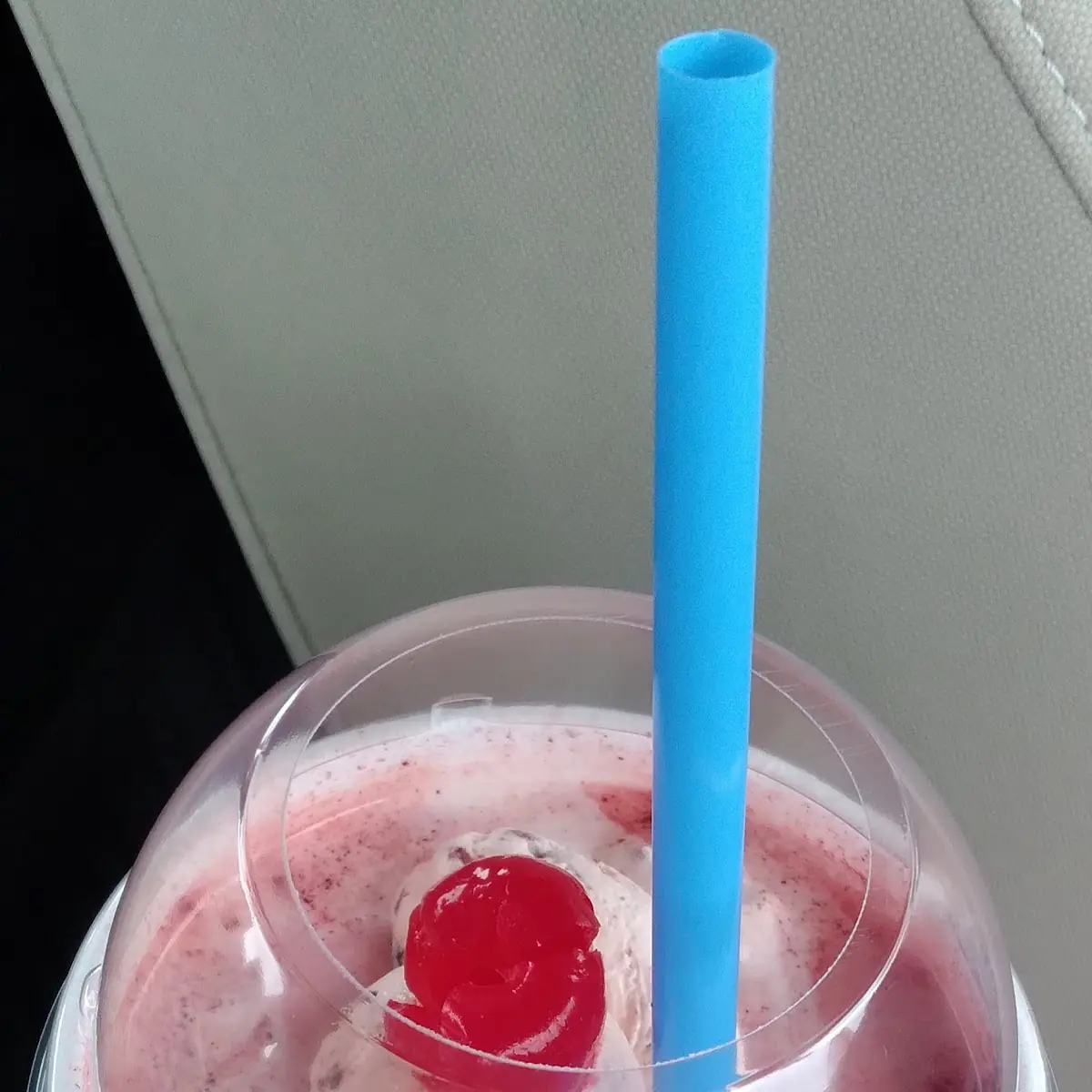 Red Velvet Cake Batter Shake
