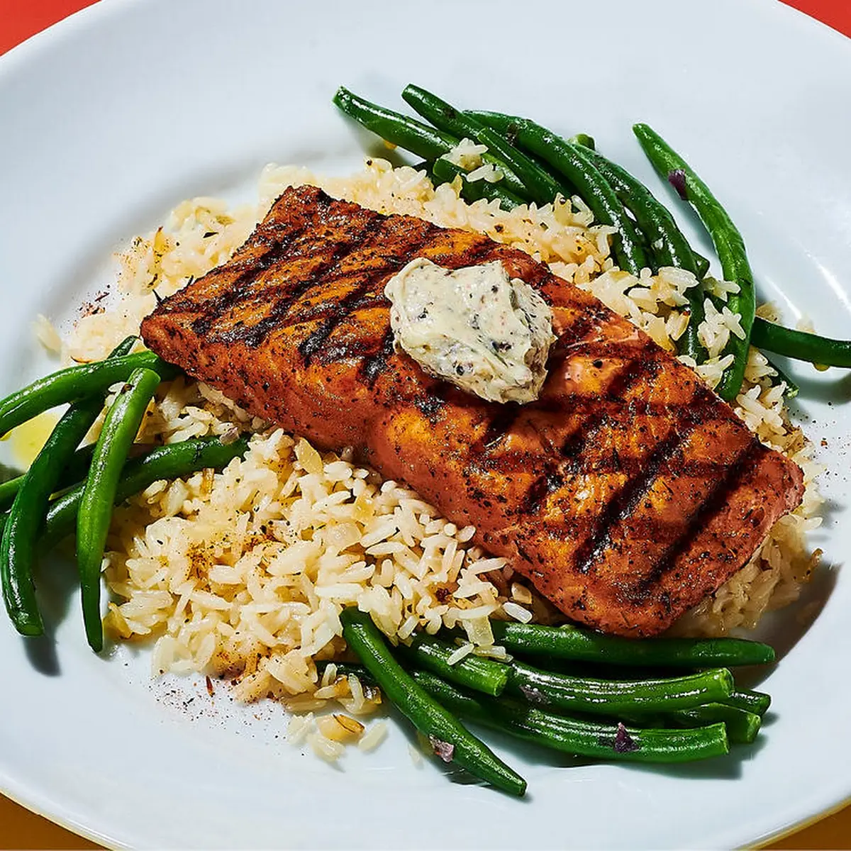 Fire Grilled Salmon