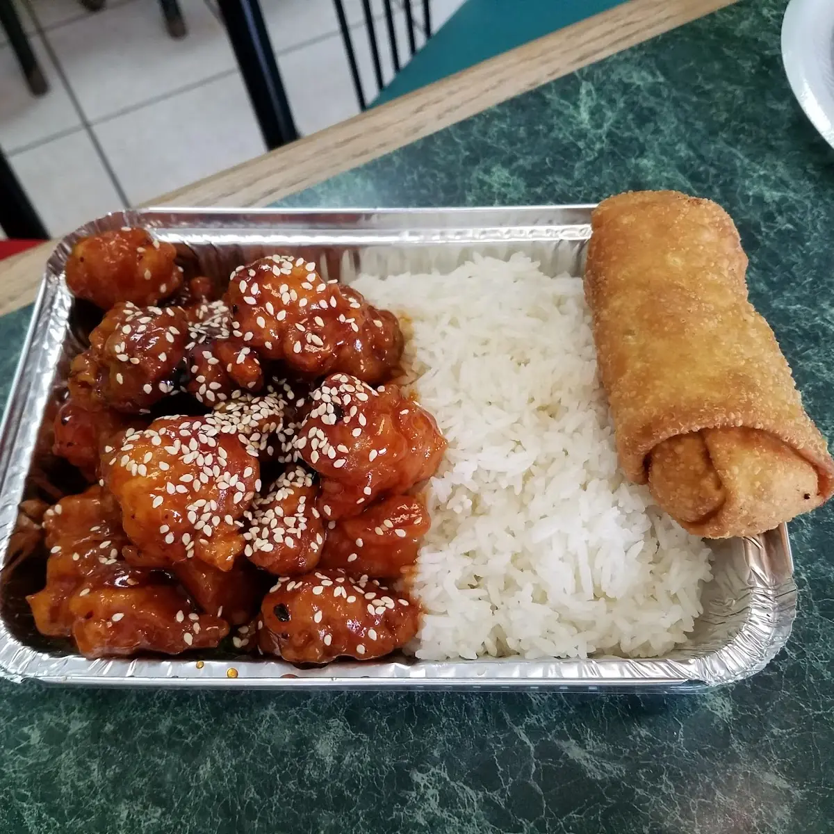 Sesame Chicken Combo