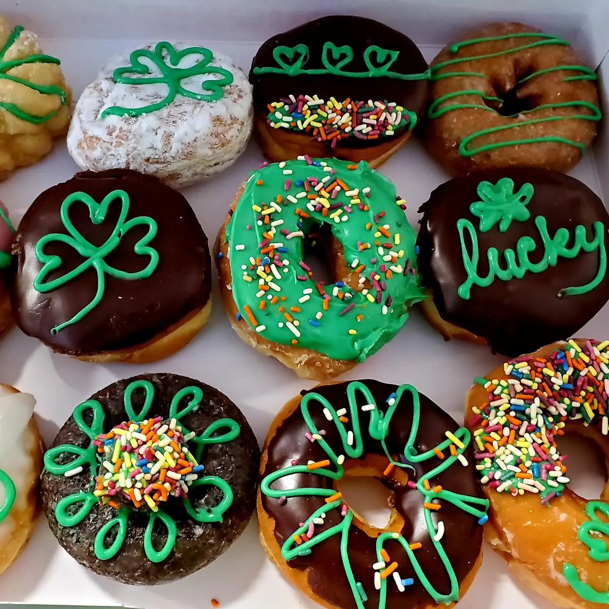 Saint Patrick's Day Donuts