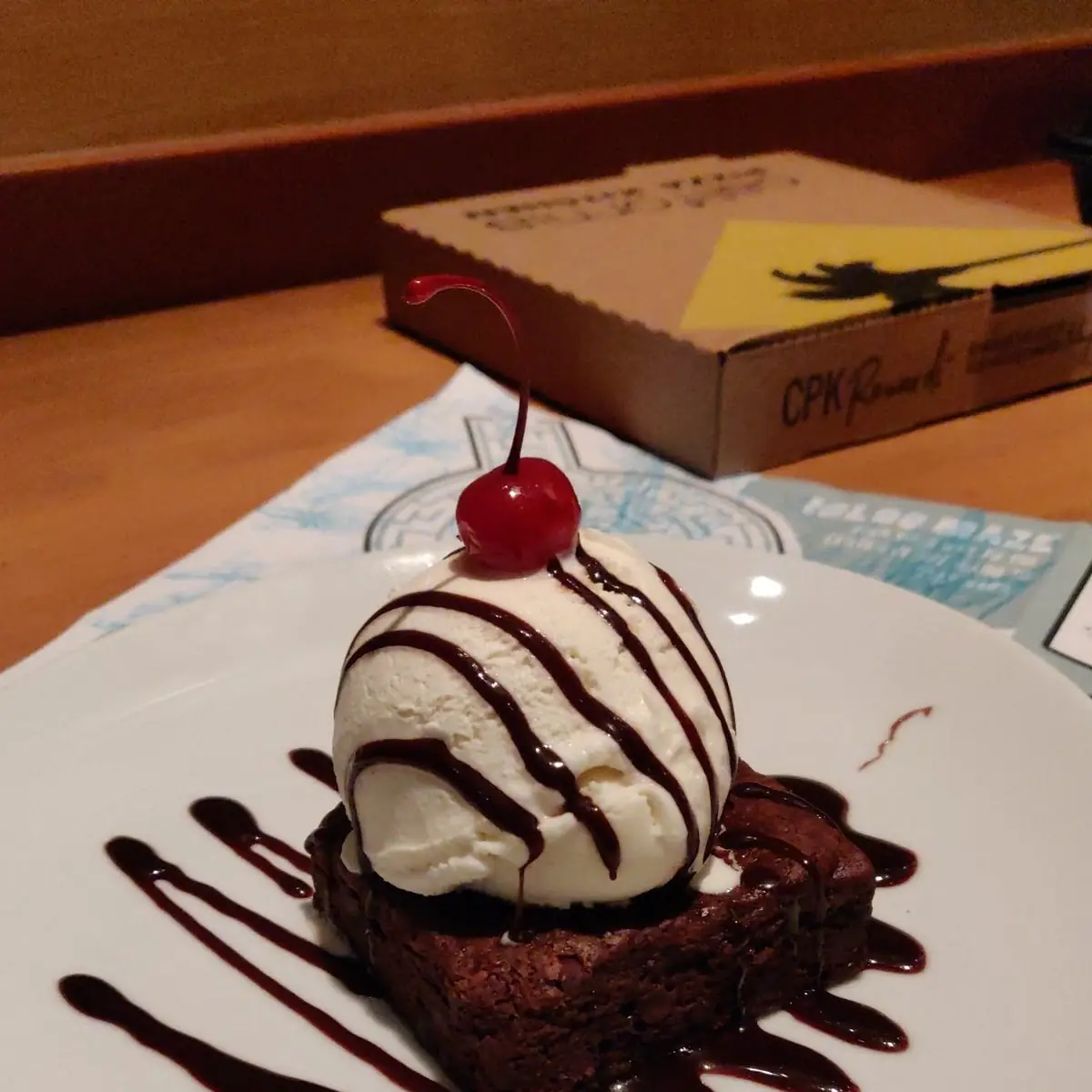 Brownie Sundae