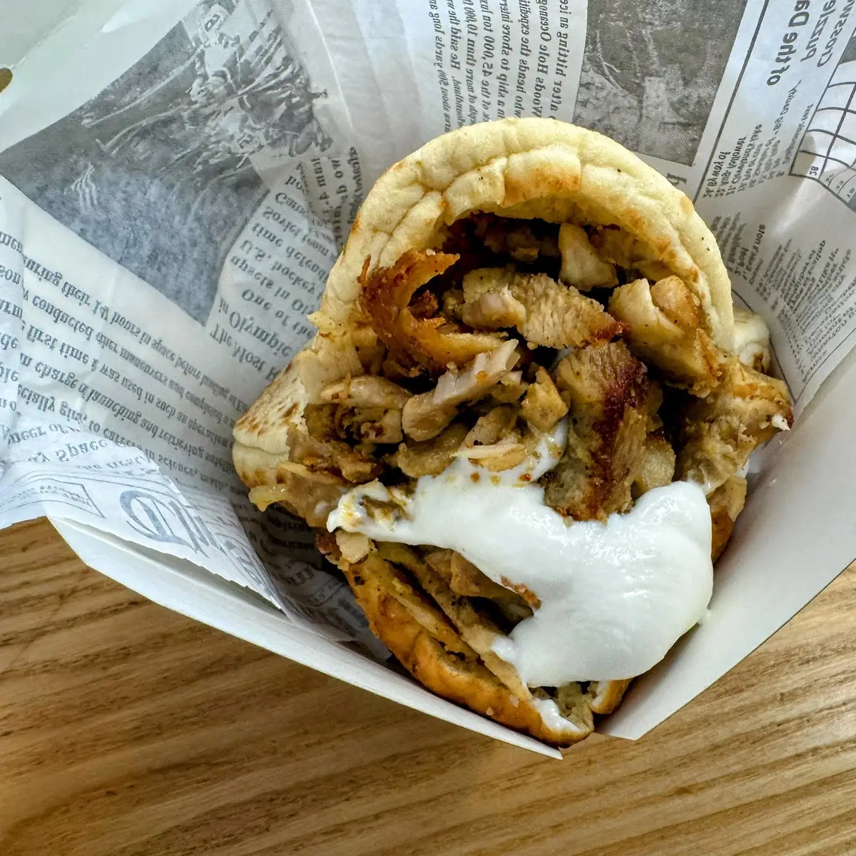 Beef & Lamb Gyro Sandwich