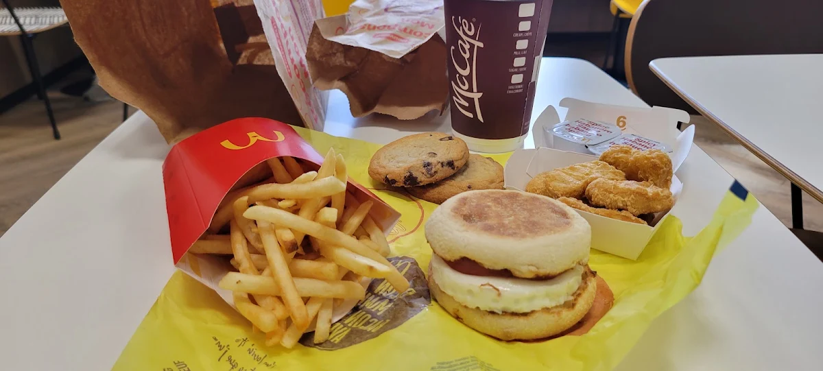 Egg Mcmuffin Meal with Cookies, McDonald's