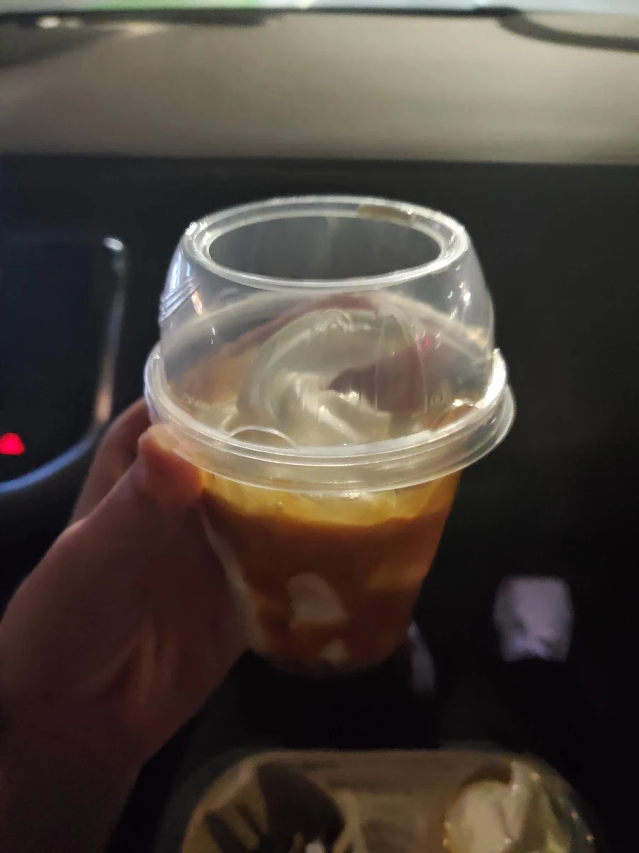 Salted Caramel Cloud Iced Coffee 190 0 Cals, McDonald's