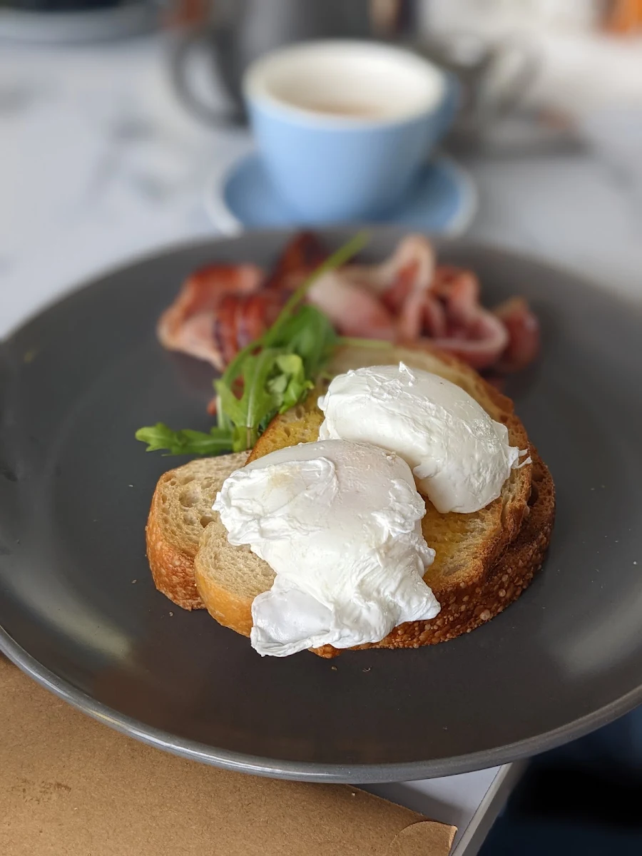 Eggs Benedict on Sourdough