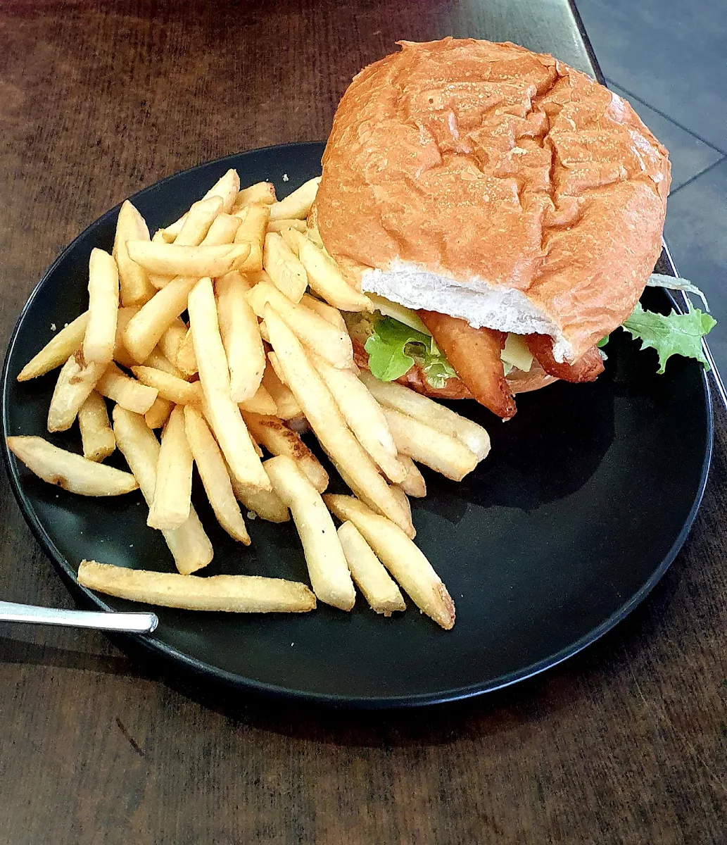 Schnitzel Parmi Burger