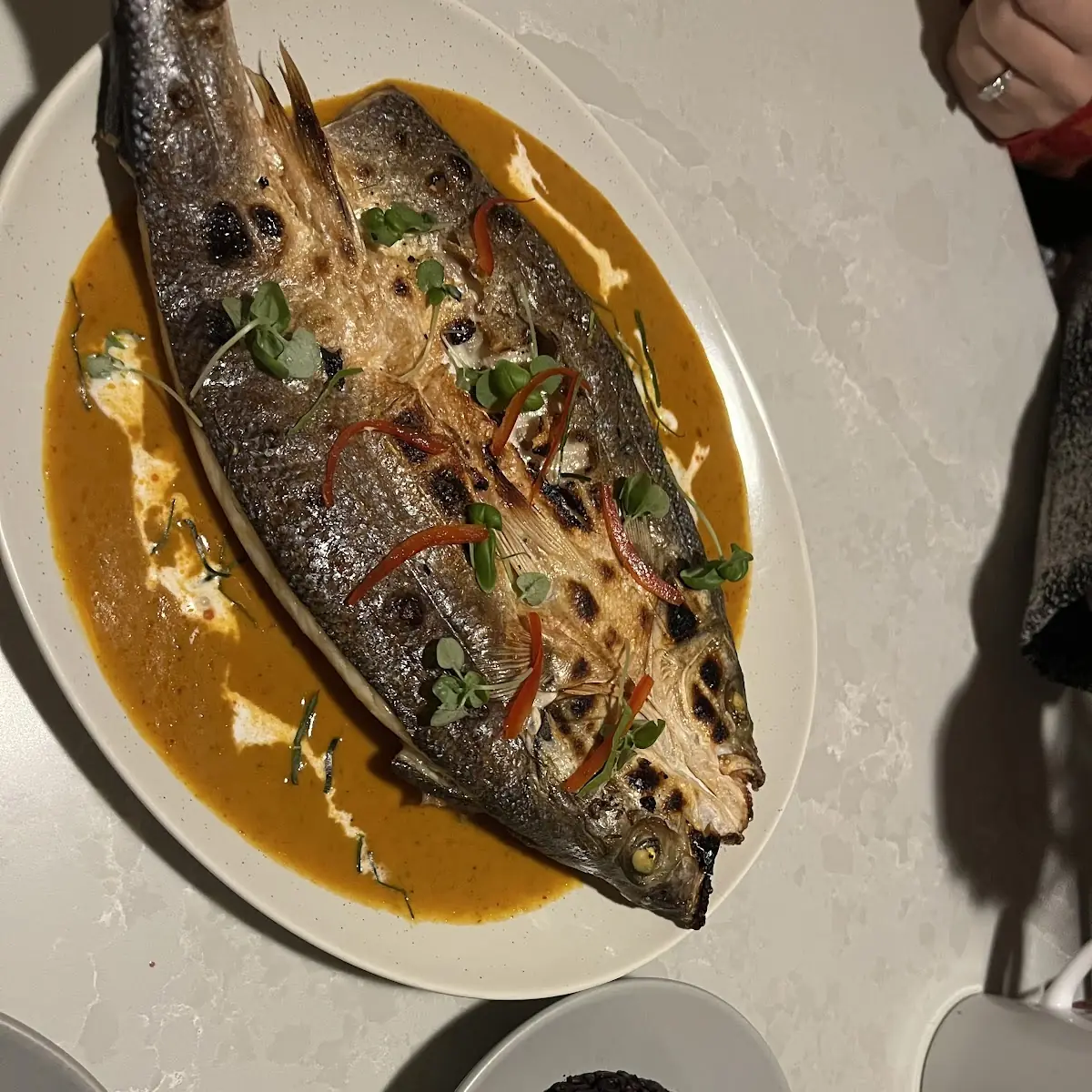 Whole Branzino