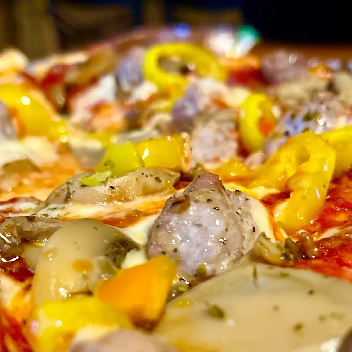 Sausage Pepperoni Banana Peppers