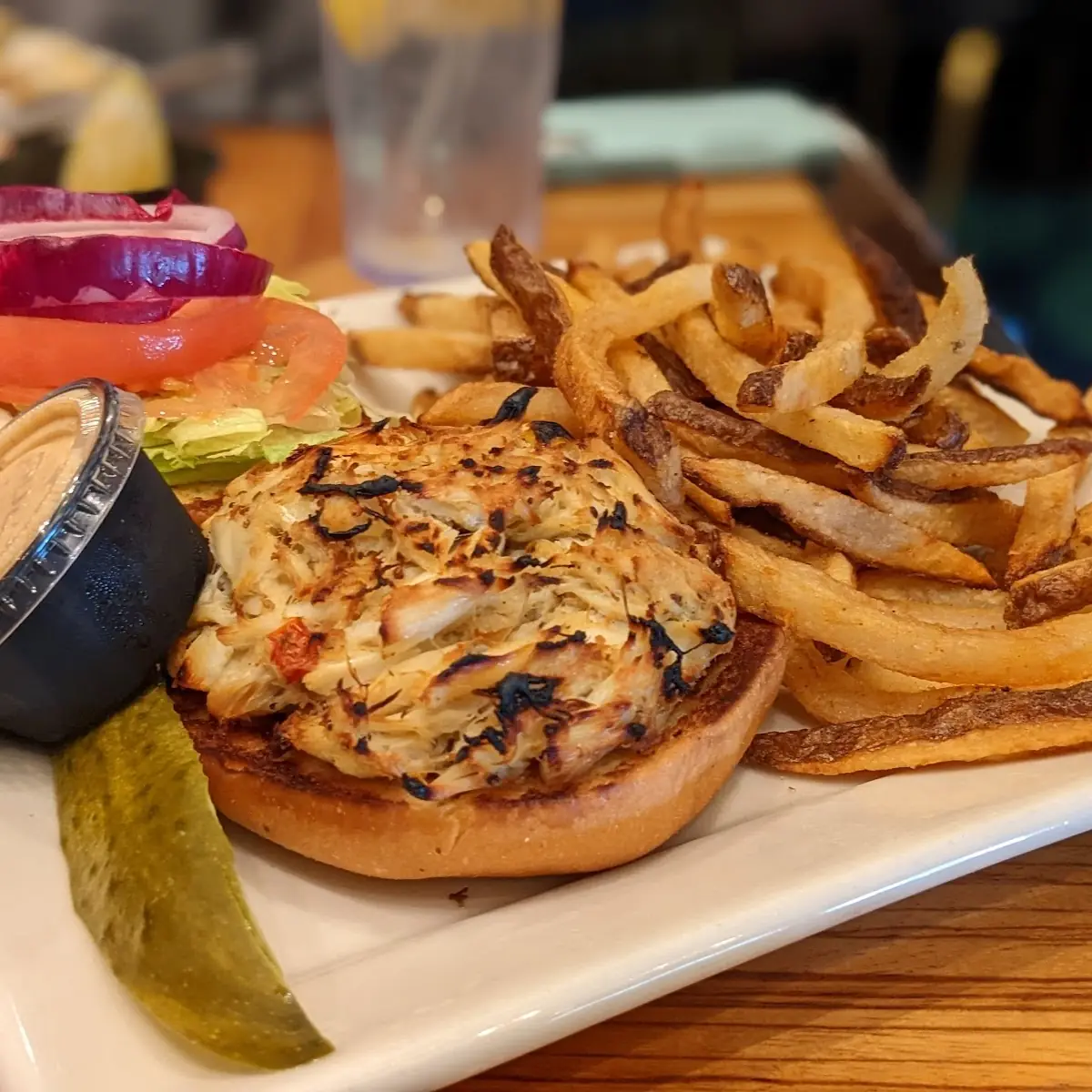 Crab Cake Sandwich