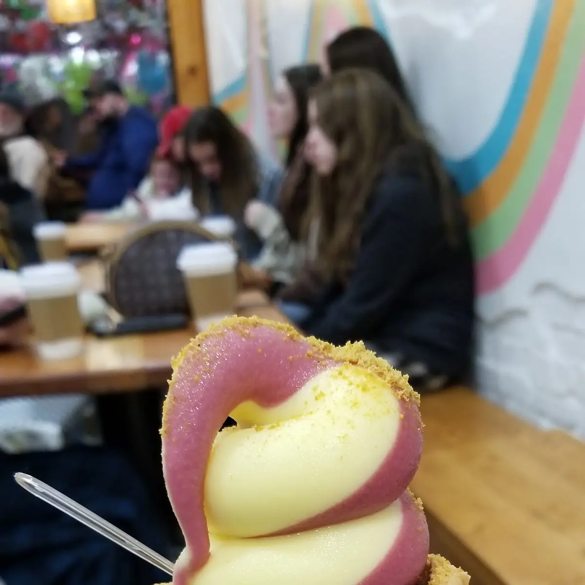 Dole Pineapple & Raspberry Swirl Taiyaki