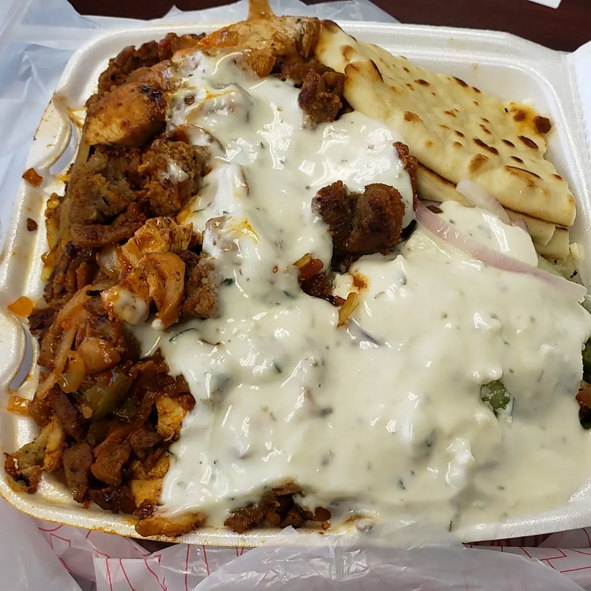 Mixed Grill Spicy Gyro
