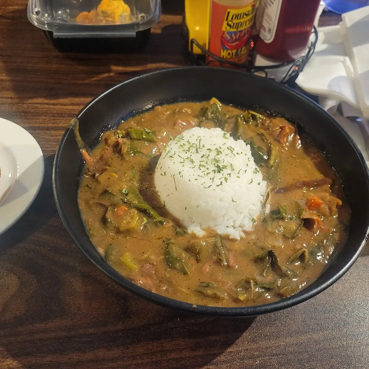 Chicken and Collard Green Gumbo