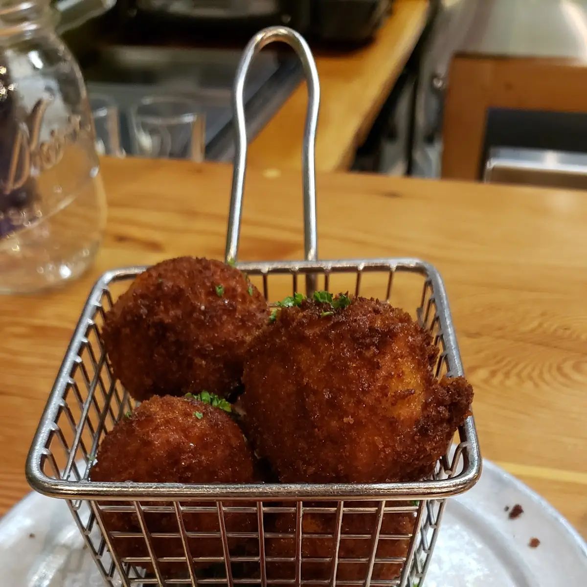 Fried Macaroni Broccoli Balls