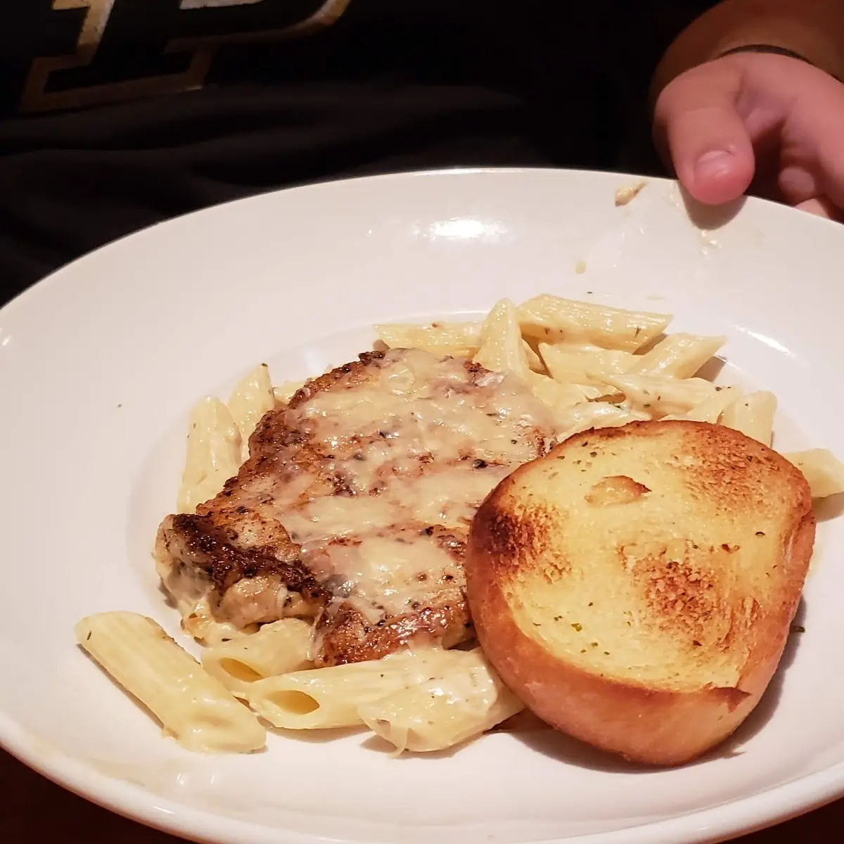 Grilled Chicken Alfredo