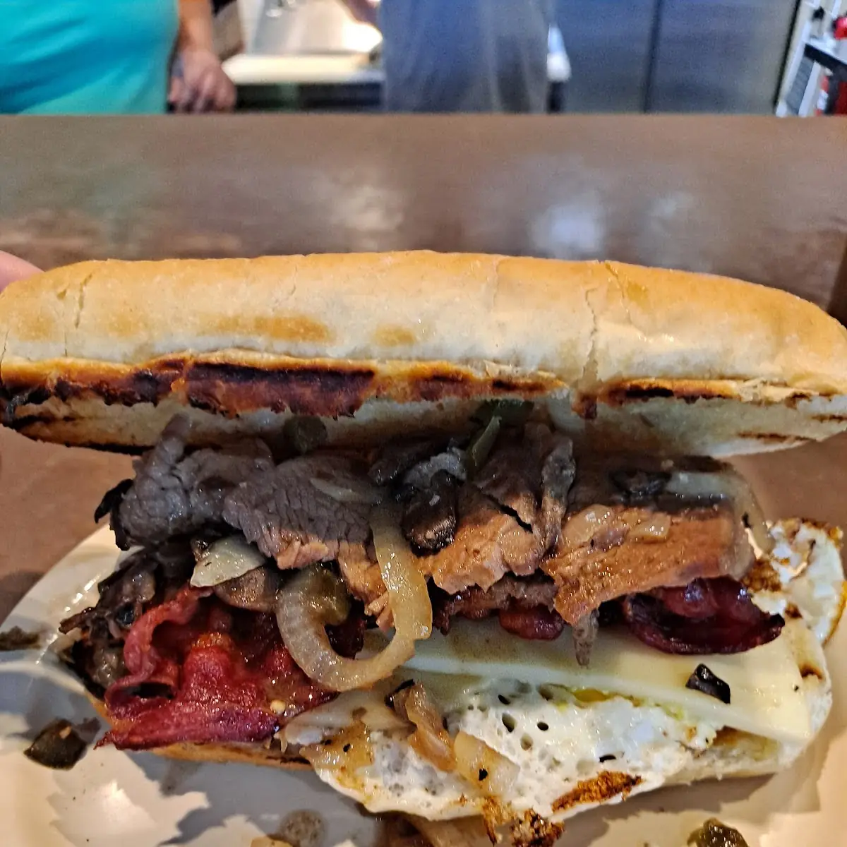 Prime Rib Breakfast Sandwich