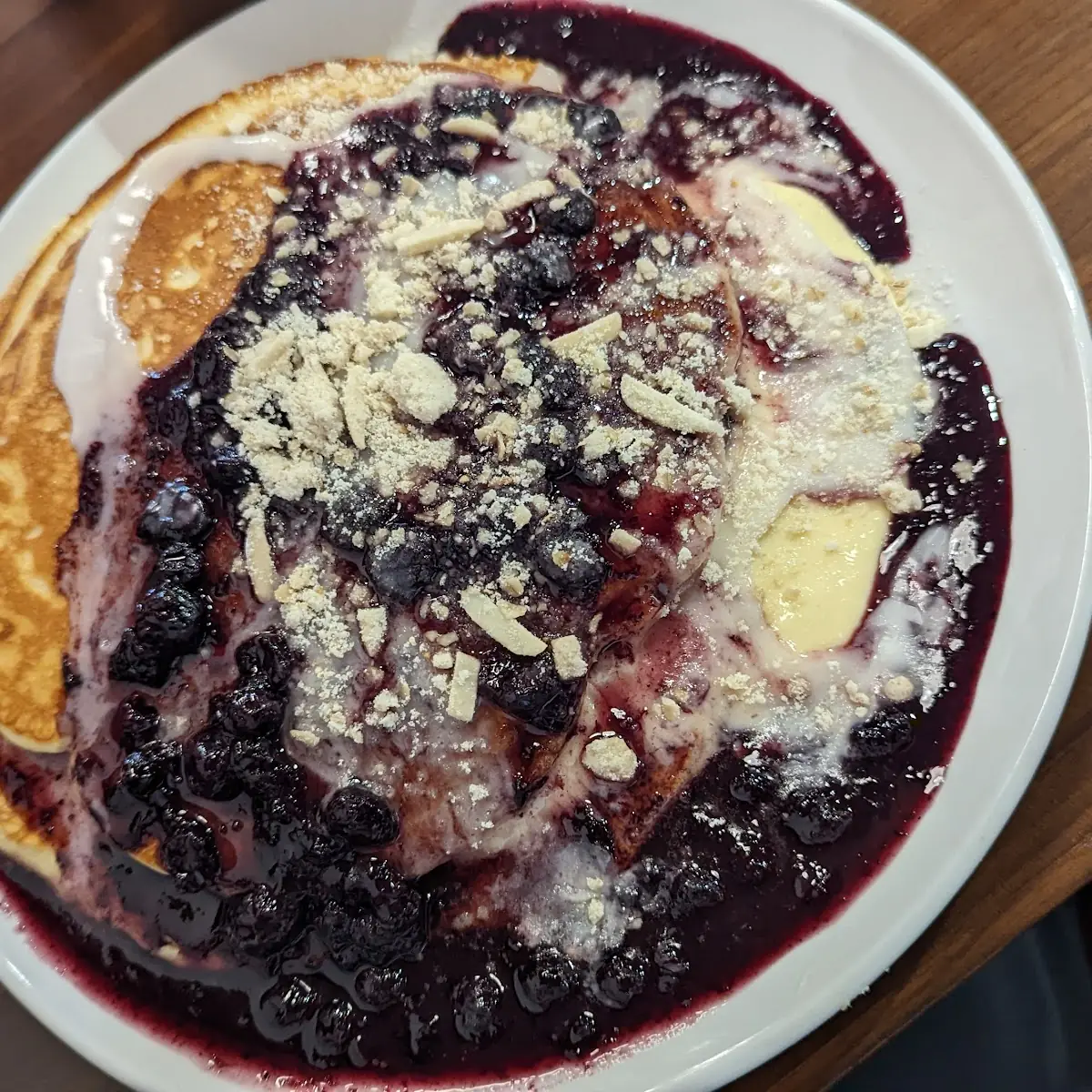 Lemon Blueberry Pancakes