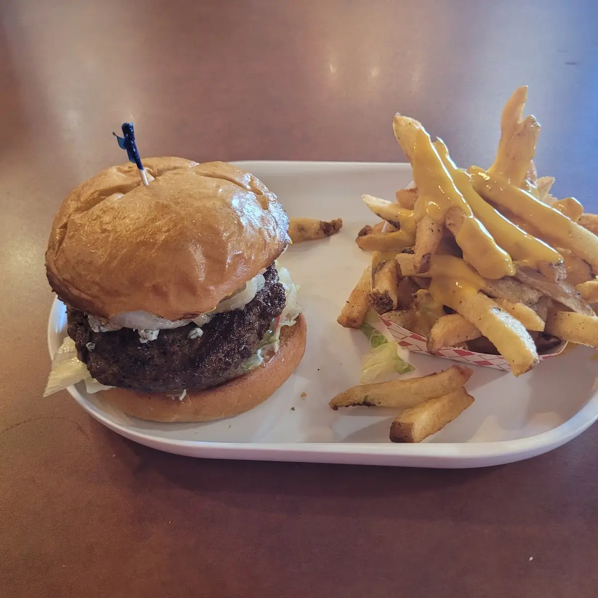 Blue Cheese Burger