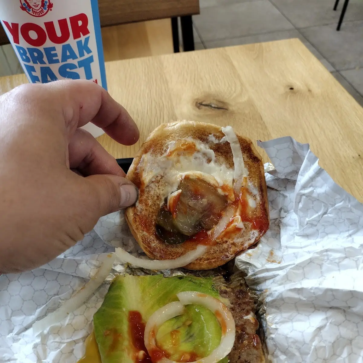 Dave's Double Cheeseburger