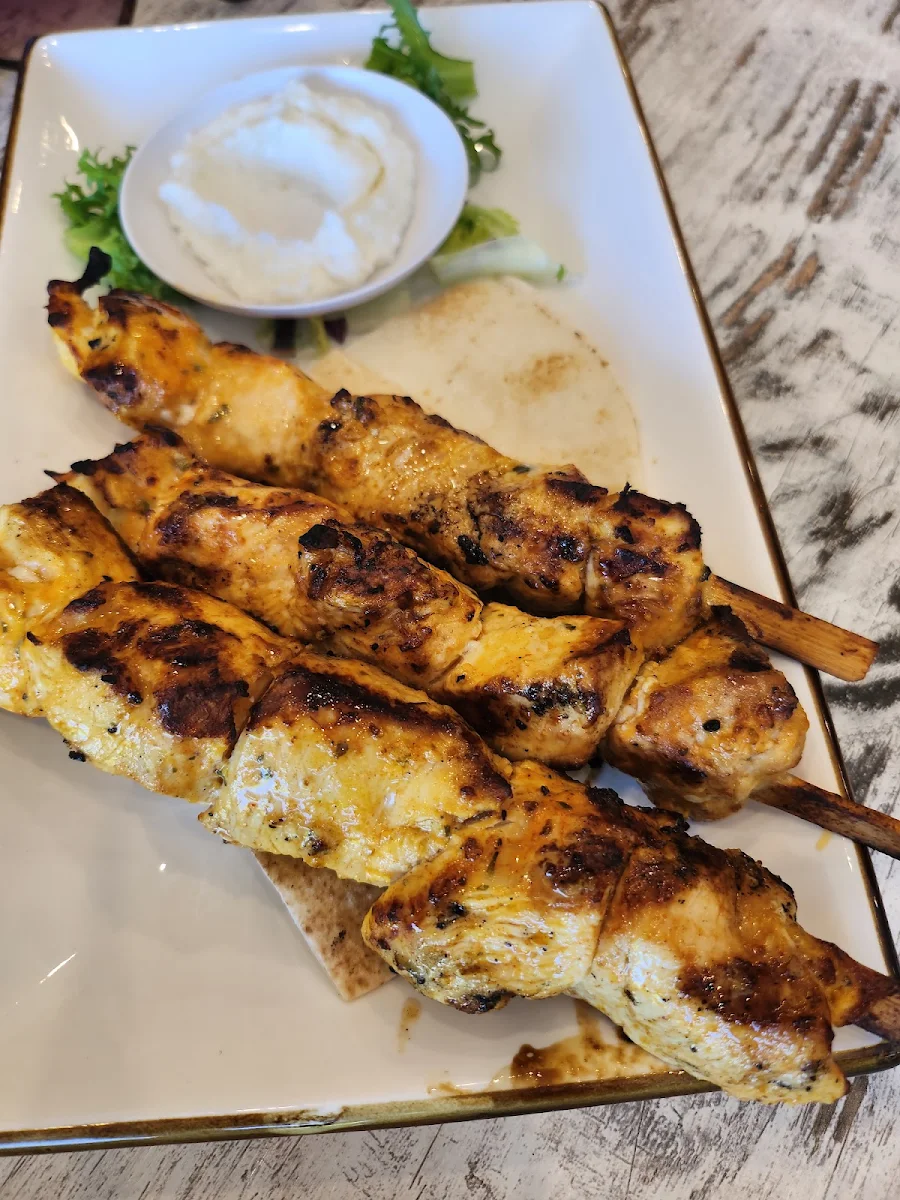 Chicken Skewers, Gebran Lebanese Cuisine