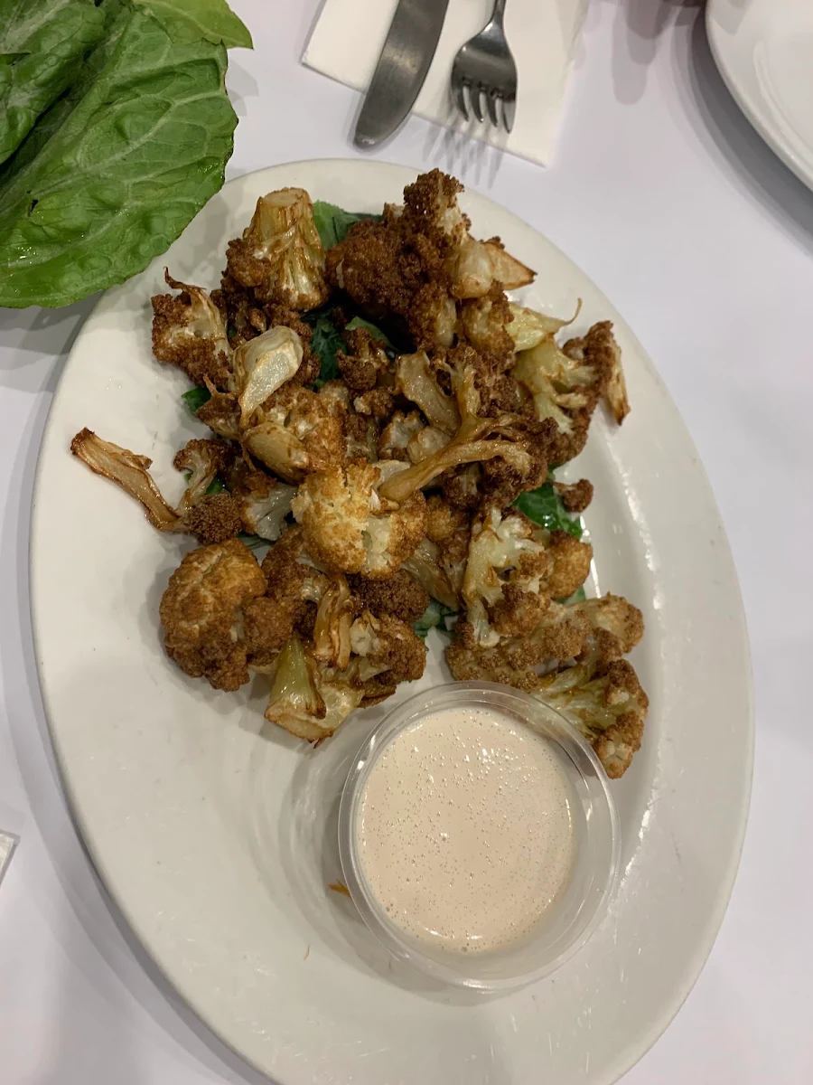 Fried Cauliflower, Gebran Lebanese Cuisine