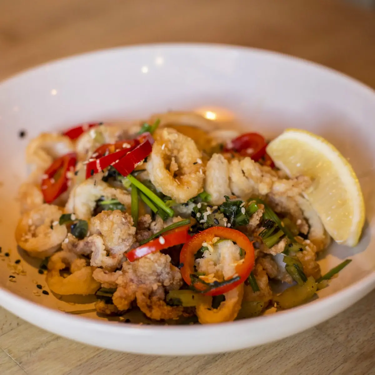 Crispy Calamari Plate
