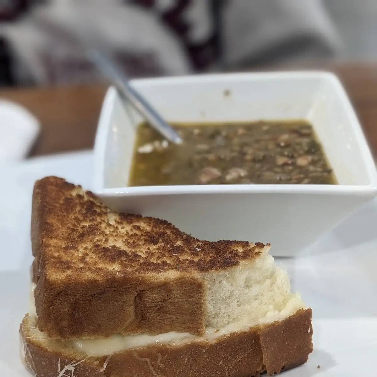 Grilled Cheese and Soup