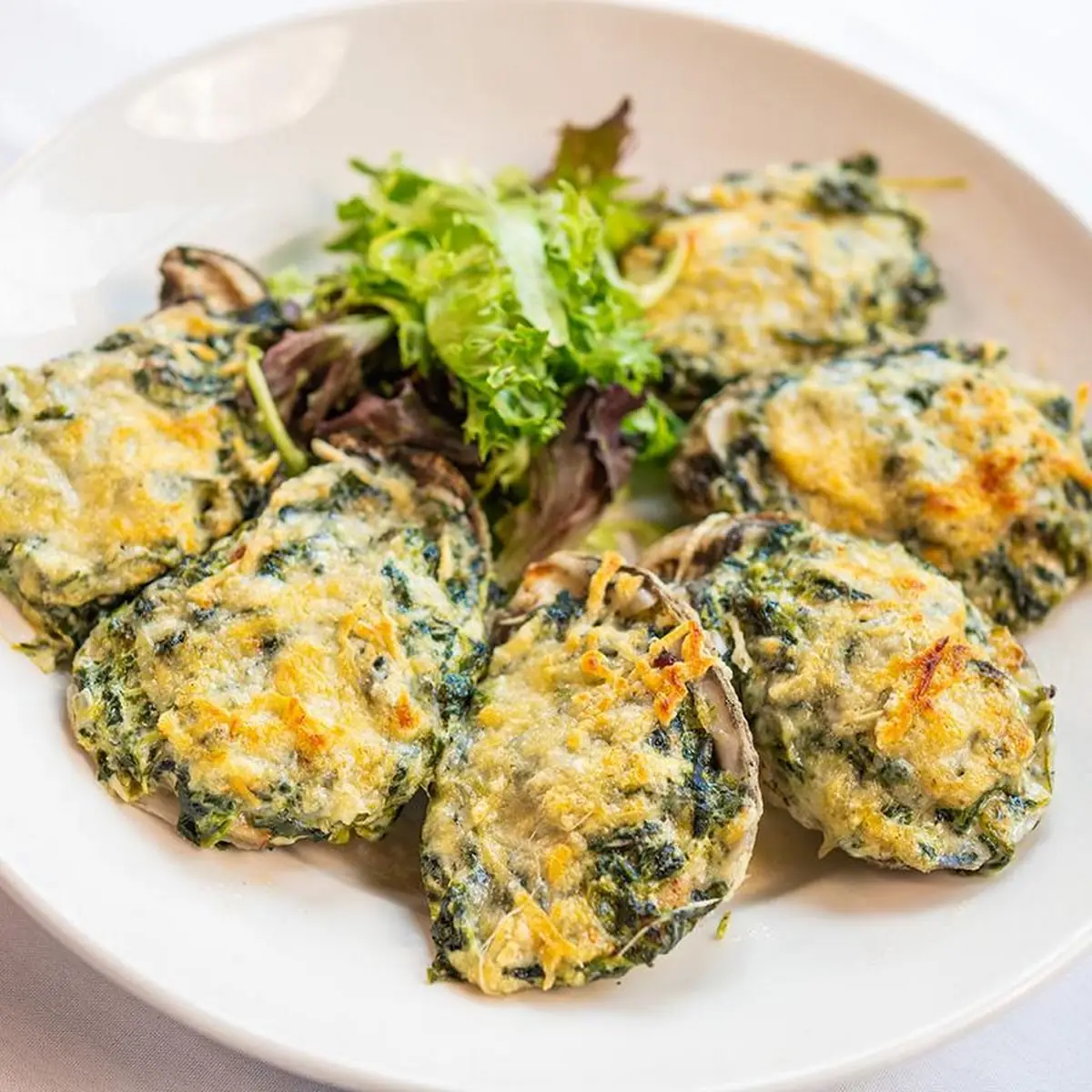 Oysters Rockefeller