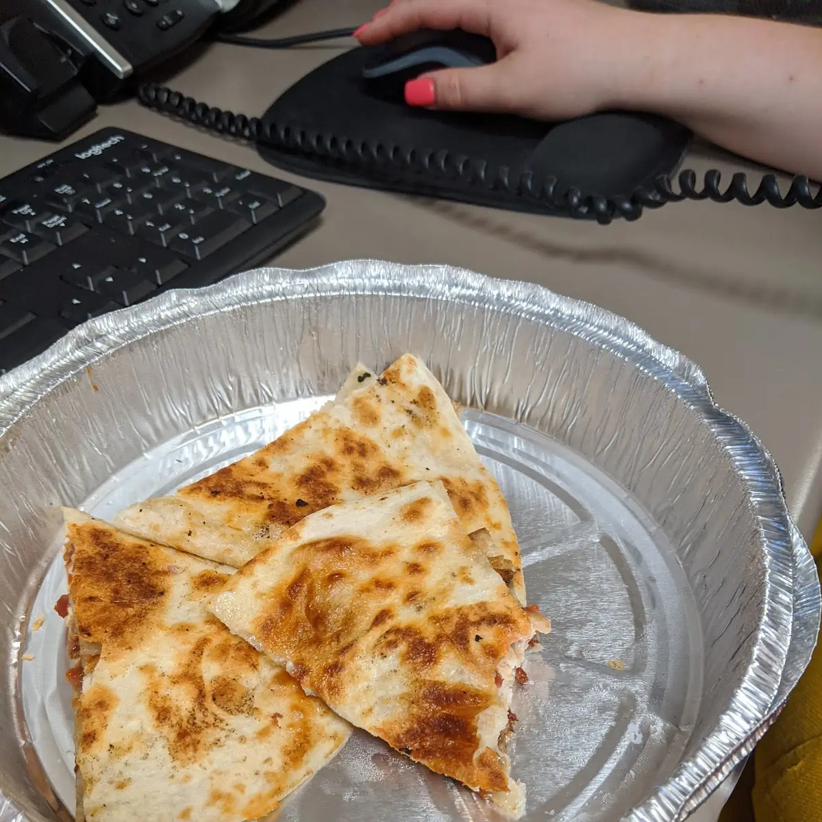 Chicken Bacon Ranch Quesadilla