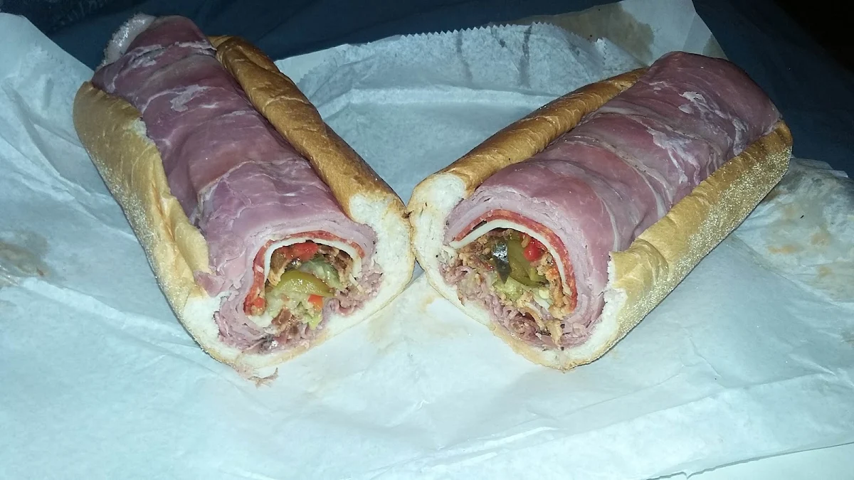 Italian Prosciutto with Pepperoni Sandwich