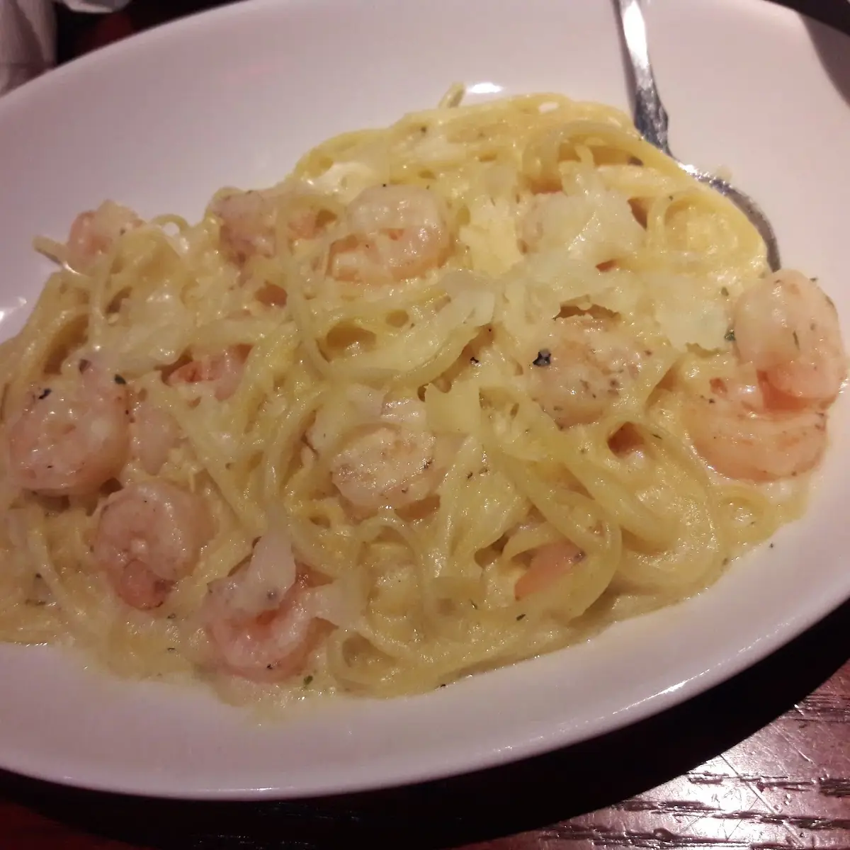 Shrimp Alfredo
