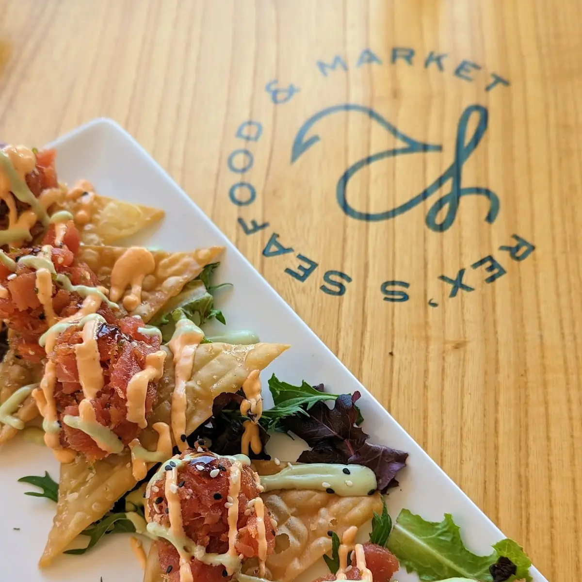 Ahi Tuna Nachos