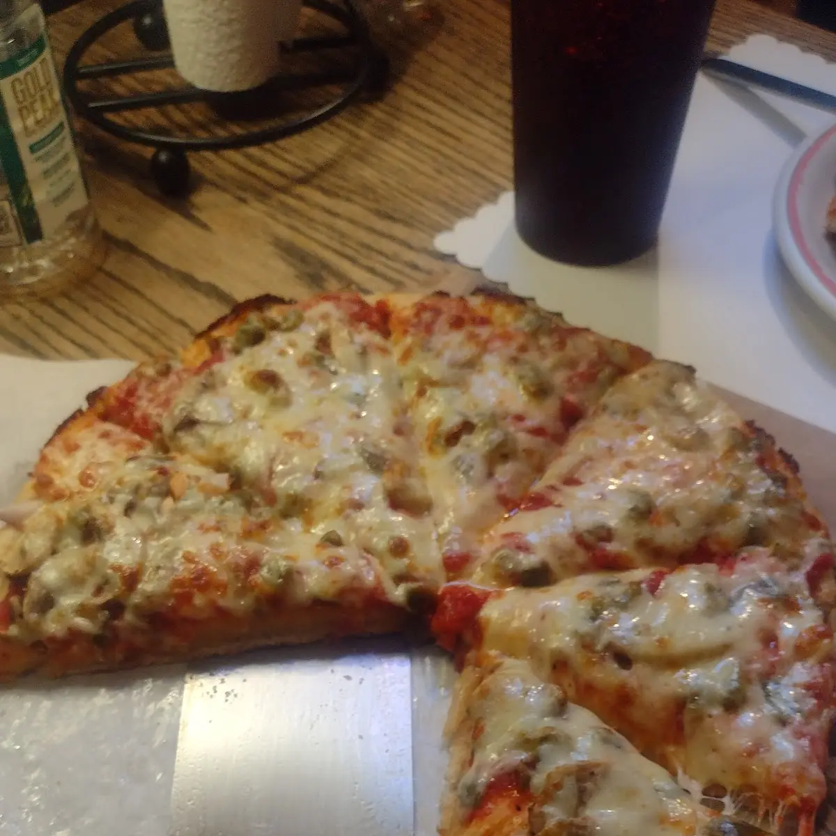 Red Veggie Pizza