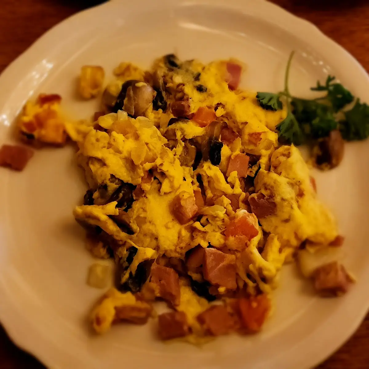 Scrambled Eggs and Ham