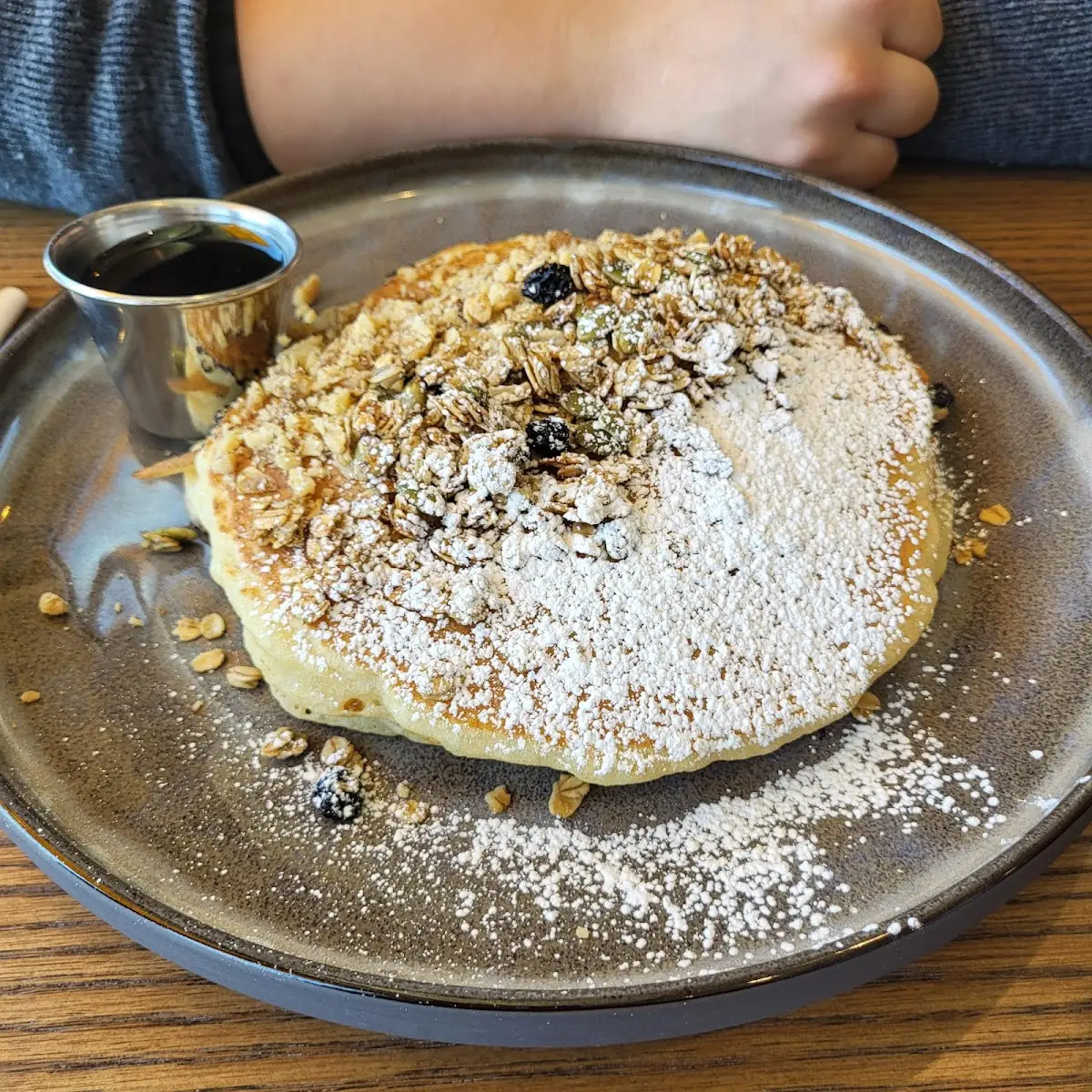 Banana Walnut Pancakes