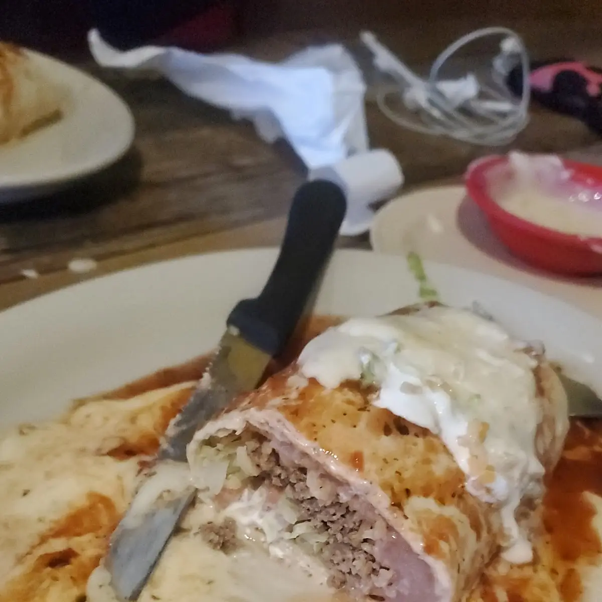 5 Beef Burrito