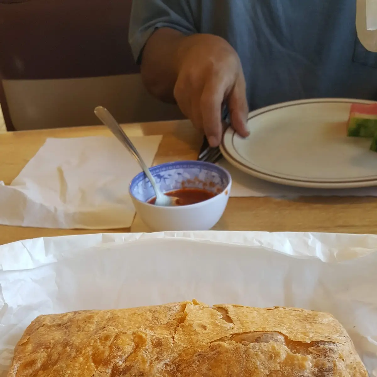 Breakfast Burrito Bacon and Sausage
