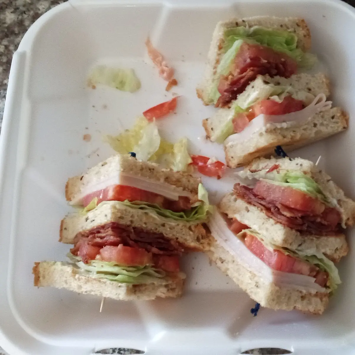 Club Sandwich on Rye